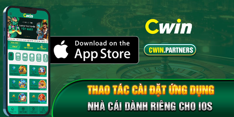 Thao tác cài đặt ứng dụng nhà cái dành riêng cho iOS