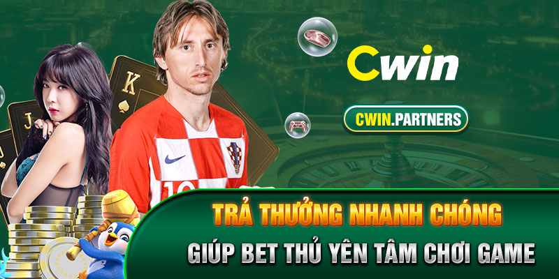 Trả thưởng nhanh chóng giúp bet thủ yên tâm chơi game